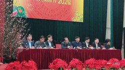 Bộ Y tế tổ chức cuộc họp cung cấp thông tin để phòng, chống bệnh dịch viêm đường hô hấp cấp do nCoV. Ảnh: Minh Thúy