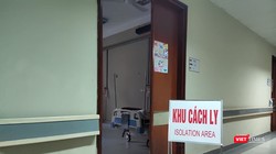 Khu cách ly (Ảnh: Minh Thúy) 