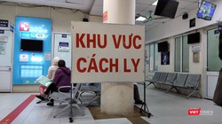 Khu vực cách ly đặc biệt tại Bệnh viện Bệnh Nhiệt đới Trung ương. Ảnh: Minh Thúy 