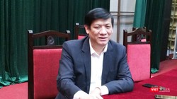 GS. TS. Nguyễn Thanh Long – Thứ trưởng Bộ Y tế. Ảnh: Minh Thúy 