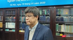 GS. TS. Đặng Đức Anh – Viện Trưởng Viện Vệ sinh Dịch tễ Trung ương. Ảnh: Minh Thúy 