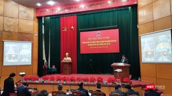 Hội nghị trực tuyến hướng dẫn điều trị và phòng, chống dịch bệnh viêm đường hô hấp cấp do chủng mới của virus Corona. Ảnh: Minh Thúy 