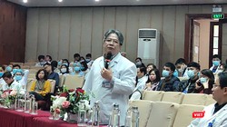 GS.TS. Trần Bình Giang – Giám đốc Bệnh viện Hữu Nghị Việt Đức. Ảnh: Minh Thúy 