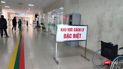 Khu vực cách ly đặc biệt tại Bệnh viện Bệnh Nhiệt đới Trung ương cơ sở 2. Ảnh: Minh Thúy 