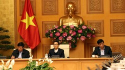 Họp Ban Chỉ đạo quốc gia phòng, chống dịch COVID-19. Ảnh: Đình Nam 