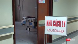 Khu vực cách ly tại bệnh viện. Ảnh: Minh Thúy 