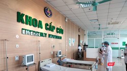 Khoa Cấp cứu Bệnh viện Bệnh Nhiệt đới Trung ương. Ảnh: Minh Thúy