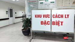 Khu vực cách ly đặc biệt tại Bệnh viện Bệnh viện Bệnh Nhiệt đới Trung ương. Ảnh: Minh Thúy 