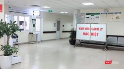 Khu vực cách ly đặc biệt (Ảnh: Minh Thúy)
