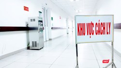 Khu vực cách ly tại Bệnh viện Bệnh Nhiệt đới Trung ương cơ sở 2. Ảnh: Minh Thúy 