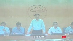 Ông Nguyễn Đức Chung – Chủ tịch UBND TP. Hà Nội. Ảnh: Minh Thúy 