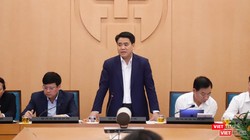 Ông Nguyễn Đức Chung - Chủ tịch UBND TP. Hà Nội. Ảnh: Minh Thúy 