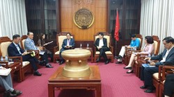 Việt Nam cùng chia sẻ kinh nghiệm phòng chống dịch COVID-19 với Hàn Quốc. Ảnh: BYT 