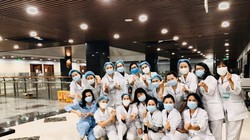 Các y, bác sĩ tại Bệnh viện Bạch Mai. Ảnh: BVCC