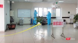 Khu vực cách ly phòng COVID-19 (Ảnh - Minh Thuý) 