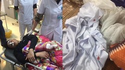 Bác sĩ bị hành hung. Ảnh: NĐT