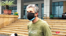 Nam bệnh nhân 52 tuổi người Pháp mắc COVID-19 trong ngày được công bố khỏi bệnh. Ảnh: Minh Thúy 