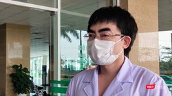 ThS. BS. Vũ Minh Điền - BS điều trị khoa Viêm Gan, Phó Trưởng phòng kế hoạch tổng hợp, Bệnh viện Bệnh Nhiệt đới Trung ương cơ sở 2. Ảnh: Minh Thúy 
