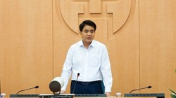 Ông Nguyễn Đức Chung – Chủ tịch UBND TP. Hà Nội. Ảnh: Nguyễn Khánh 