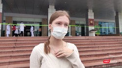 Bệnh nhân 167 người Đan Mạch mắc COVID-19. Ảnh: Minh Thúy 