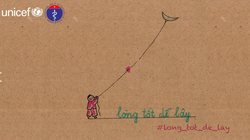 Chiến dịch “Lòng tốt dễ lây”. Ảnh: BYT 