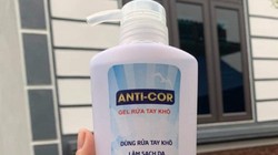 Gel rửa tay khô ANTI-COR. Ảnh: Internet