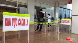 Khu vực cách ly (Ảnh: Minh Thúy) 