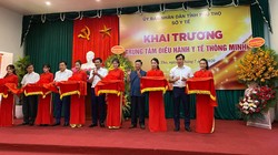 Sở Y tế tỉnh Phú Thọ khai trương Trung tâm điều hành Y tế thông minh (Ảnh: Thanh Hằng) 