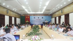 Hội nghị giao ban công tác y tế dự phòng 6 tháng đầu năm 2020 và triển khai chiến dịch tiêm vaccine bạch hầu khu vực Tây Nguyên (Ảnh: Thu Nguyệt) 