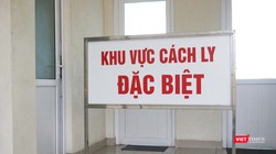 Khu vực cách ly đặc biệt (Ảnh: Minh Thúy) 