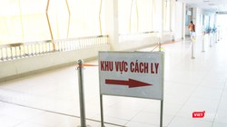 Khu vực cách ly (Ảnh: Minh Thúy) 