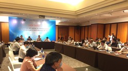 Hội thảo góp ý kế hoạch triển khai Đề án Khám, chữa bệnh từ xa được tổ chức vào chiều nay (5/8) (Ảnh: Lê Hảo) 