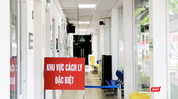 Khu vực cách ly đặc biệt (Ảnh: Thanh Hằng) 