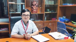 BS. Vũ Quốc Đạt – Giảng viên Bộ môn Truyền nhiễm, Trường Đại học Y Hà Nội. (Ảnh: Minh Thúy) 