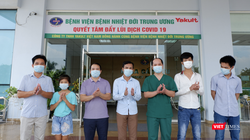 6 bệnh nhân mắc COVID-19 được công bố khỏi bệnh (Ảnh: Minh Nhật) 