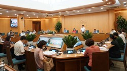 Ban Chỉ đạo phòng, chống dịch COVID-19 TP. Hà Nội họp vào chiều nay (Ảnh: Phú Khánh) 