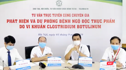 Buổi tư vấn trực tuyến nhằm phát hiện, dự phòng bệnh ngộ độc thực phẩm do vi khuẩn Clostridium botulinum diễn ra vào chiều nay (1/9) (Ảnh: Minh Thúy - nguồn: https://www.facebook.com/watch/tdcbachmai)