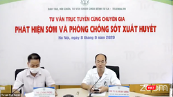 Bệnh viện Bạch Mai tổ chức tư vấn trực tuyến phát hiện sớm và phòng, chống sốt xuất huyết (Ảnh: Minh Thúy - nguồn: FB BV Bạch Mai) 