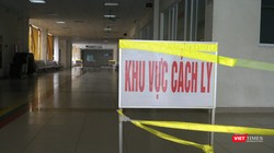 Khu vực cách ly bệnh nhân COVID-19 (Ảnh: Minh Thuý) 