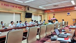 Toàn cảnh cuộc họp giải quyết các vấn đề vướng mắc liên quan đến khám chữa bệnh và thanh toán bảo hiểm y tế (BHYT) diễn ra trong hôm nay (16/9) (Ảnh: Minh Thúy) 