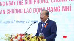 Phó Thủ tướng Thường trực Chính phủ Trương Hoà Bình (Ảnh: Minh Thuý) 