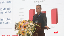 Ông Phạm Tuấn Anh – chuyên viên Cục Quản lý Dược, Bộ Y tế (Ảnh: Minh Thuý) 