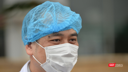 BSCKII. Nguyễn Trung Cấp – Phó Giám đốc Bệnh viện Bệnh Nhiệt đới Trung ương (Ảnh - Hoàng Anh) 