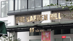 Chung cư Garden Hill - nơi ở của 3 ca mắc COVID-19 mới được phát hiện (Ảnh - Minh Thuý) 