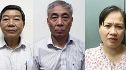 Giám đốc, nguyên Phó giám đốc, kế toán trưởng Bệnh viện Bạch Mai bị bắt vì nâng khống giá thiết bị y tế, chiếm đoạt tiền của người bệnh (Ảnh: Bộ Công an) 