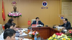 Bộ trưởng Bộ Y tế Nguyễn Thanh Long làm việc với Bộ trưởng Bộ Y tế Campuchia (Ảnh - BYT)