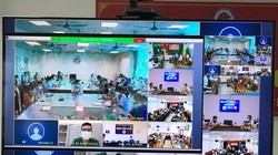 Hội chẩn trực tuyến bệnh nhân mắc COVID-19 nặng (Ảnh - Ngọc Mai) 