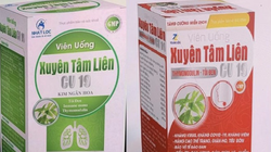 Thực phẩm bảo vệ sức khỏe viên uống Xuyên Tâm Liên giả mạo (Ảnh - Cục ATTP) 