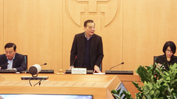 Chủ tịch UBND TP. Hà Nội Chu Ngọc Anh (Ảnh - Phú Khánh) 