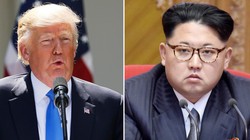 Tổng thống Mỹ và chủ tịch Triều Tiên.